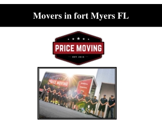Movers in fort Myers FL