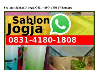 Souvenir Sablon Di Jogja O83l_Կl8O_l8O8(WA)