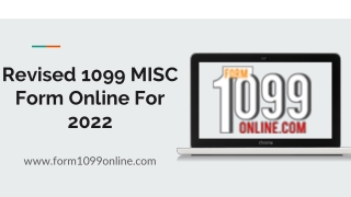 MISC Form 2022 - File Form 1099-MISC Online