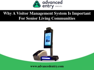 Why A Visitor Management System Is Important For Senior Living Communities