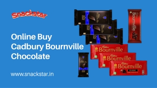 Online Buy Cadbury Bournville Chocolate