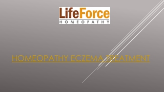 Homeopathy Eczema Treatment