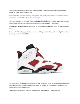 AIR JORDAN 4 - METALLIC RED