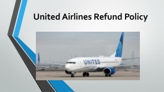 How to get refund on United Airlines?