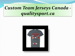 Custom Team Jerseys Canada - qualitysport.ca