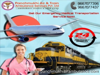 Get Fastest Medical Transportation by Panchmukhi Train Ambulance in Patna and Ranchi