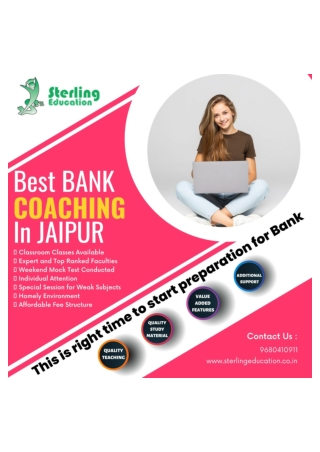 Top Bank Coaching In Jaipur Sterling Education (1)