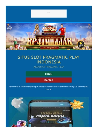 Jackpot Terbesar Slot Pragmatic Dengan RTP Tinggi