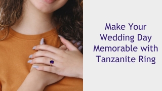 7 Best Tanzanite Rings Design for Wedding