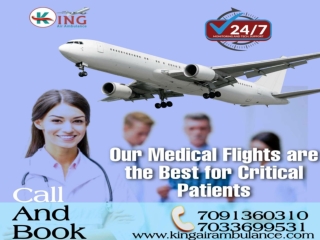 Now Secure Patient Transfer One State to another State in India by King Air Ambulance