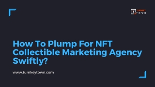 How To Plump For NFT Collectible Marketing Agency Swiftly?
