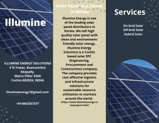 Solar Panel Distributor in Kerala