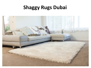 Shaggy Rugs Dubai