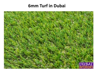 6mm Turf in Dubai