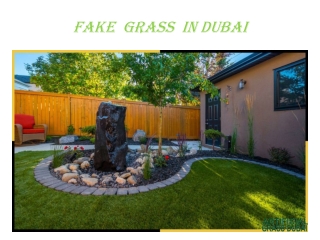Fake Grass in Dubai
