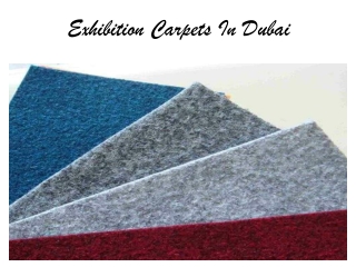 Exhibition Carpets Dubai in Dubai