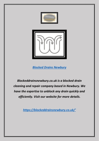 Blocked Drains Newbury | Blockeddrainsnewbury.co.uk