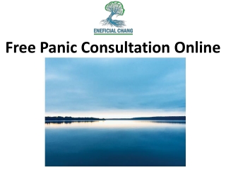 Free Panic Consultation Online