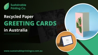 Recycled Gift Cards Printing Services  Sustainable Printing