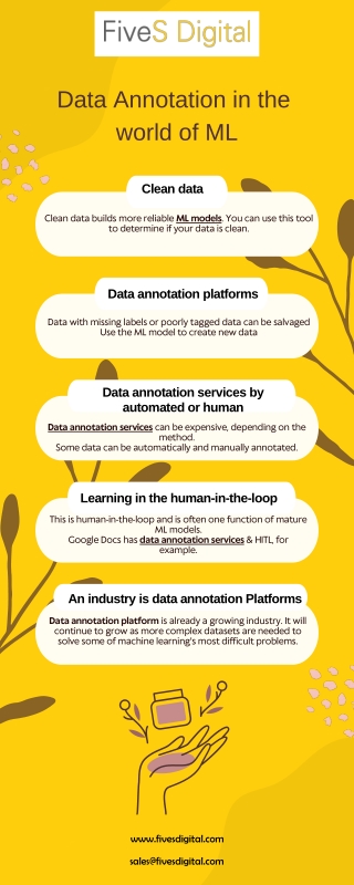 Data Annotation in the world of ML- FiveS Digital