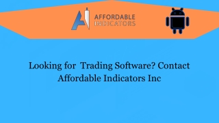 Affordable Indicators Inc  Providing Excellent Ninjatrader Support And Resistance Indicator