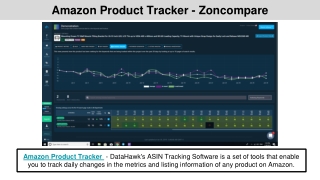 Amazon Product Tracker - Zoncompare
