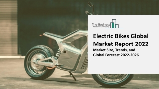 Electric Bikes Market
