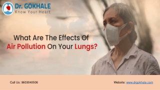 What Are The Effects Of Air Pollution On Your Lungs | Dr Gokhale