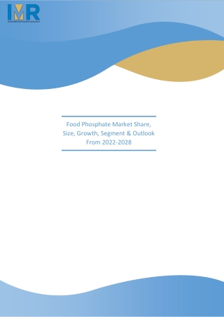 Food Phosphate