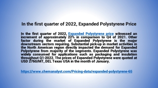 Expanded Polystyrene Demand