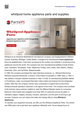 whirlpool pdf