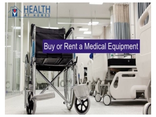 Medical Equipment on Rent in Hyderabad