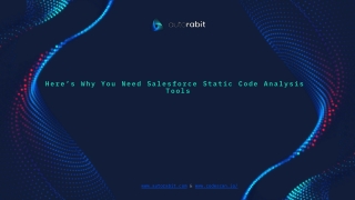 Here’s Why You Need Salesforce Static Code Analysis Tools