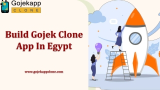 Build Gojek Clone App In Egypt