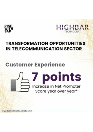 Transformation Opportunities in Telecommunication Sector
