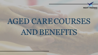 Aged care Courses