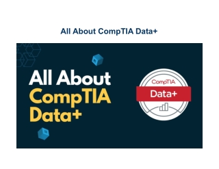 All About CompTIA Data