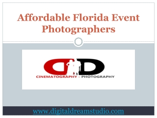 Best Florida Event Photographers