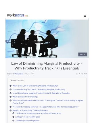 Law of diminishing marginal productivity