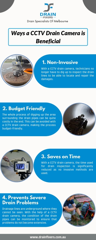 Ways a CCTV Drain Camera is Beneficial