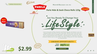 Parle Hide & Seek Choco Rolls 125g - Indian Groceries in New Zealand