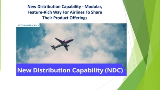 New Distribution Capability | NDC Travel