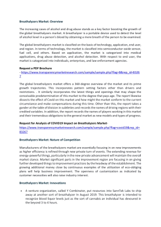 Analysis of COVID-19 Crisis-driven Growth Opportunities in Breathalyzers Market