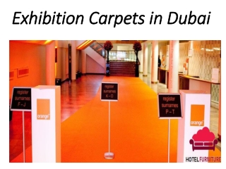 Exhibition Carpets in Dubai