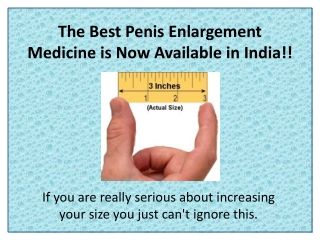 Enjoy Thicker and Larger Penis