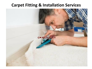 Carpet Installation Service in Dubai
