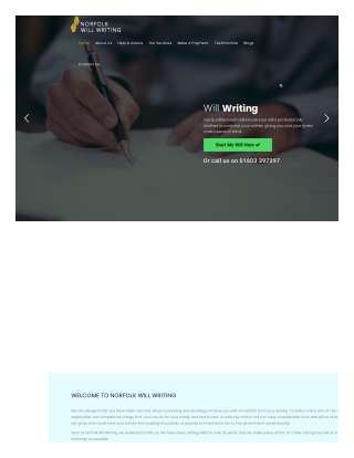 Will Writing Service in Norfolk, United Kingdom
