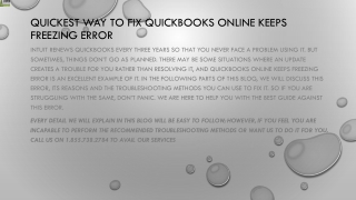 Fix QuickBooks Crashes When Opening Company File error with these easy methods