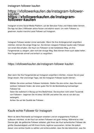 instagram follower kaufen