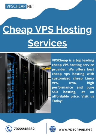 Cheap VPS Hosting Services